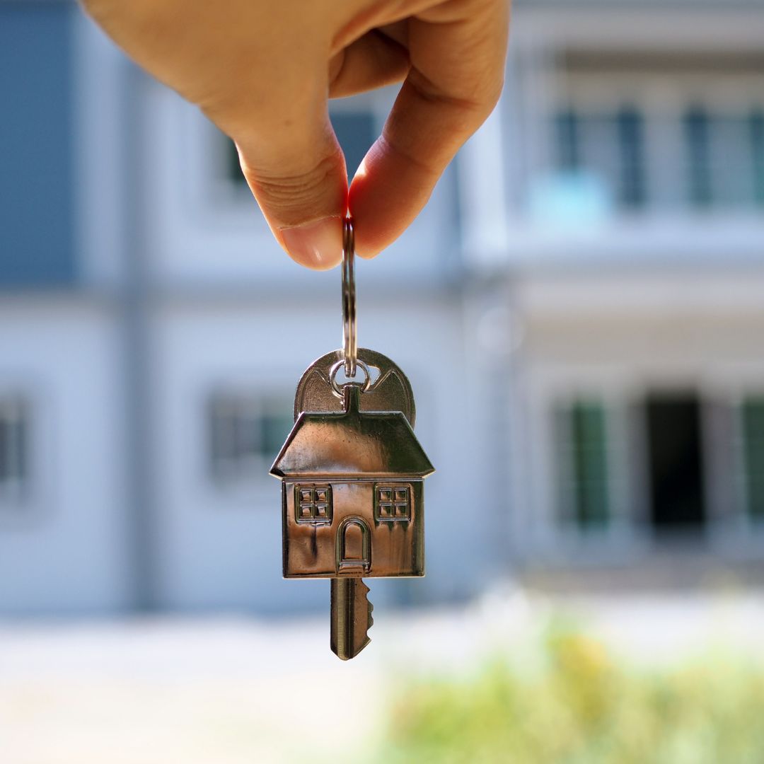 New homeowners should call a locksmith when they get the keys to their new home.